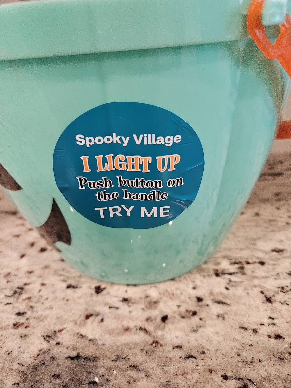 Halloween Trick Or Treat Light Up Candy Pail, Ages 3+